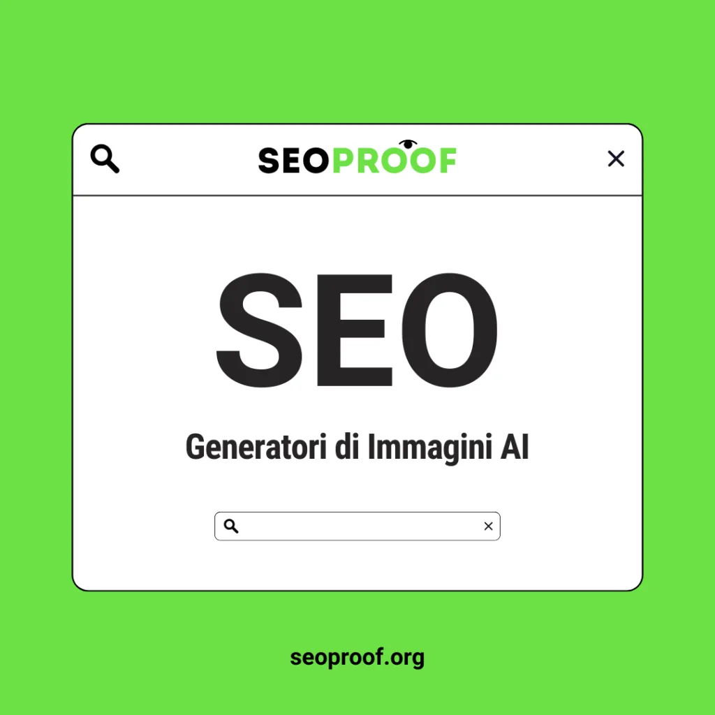 Generatori di Immagini AI SEOPROOF