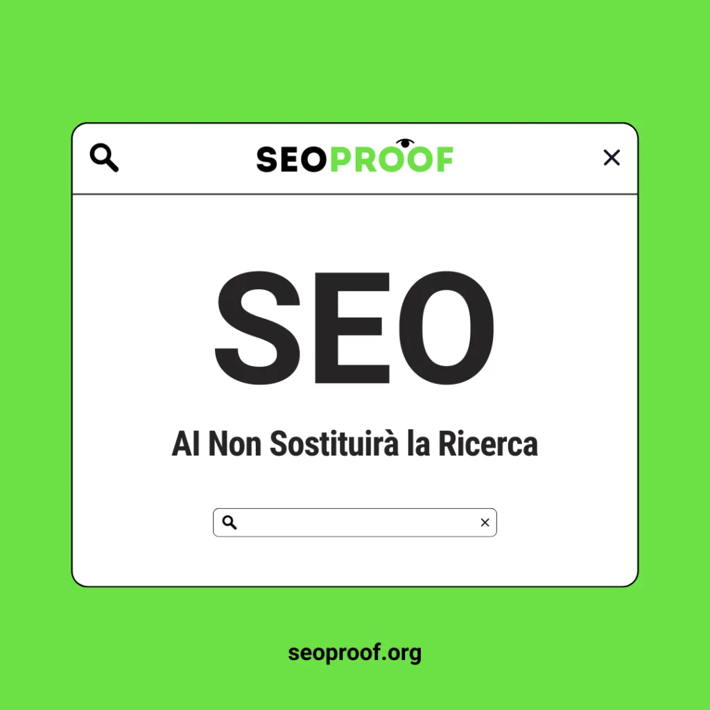 Intelligenza Artificiale Non Sostituirà la Ricerca Google