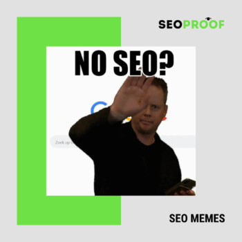 No SEO? No visibilità. SEO MEME #12